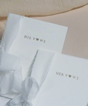 His & Her Vows